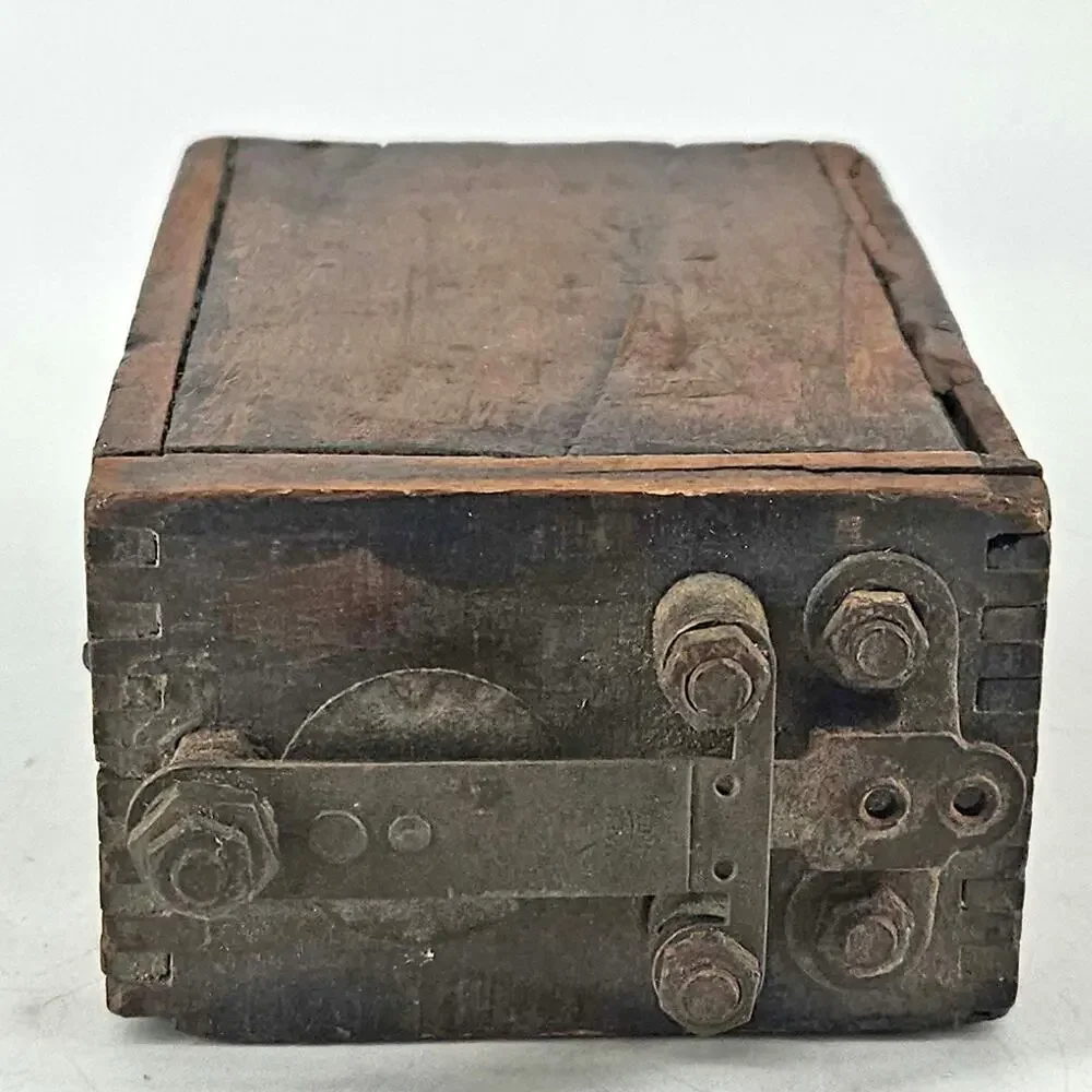 Antique 1900's Ford Model T Model A Wood Box Battery Ignition Buzz Coil